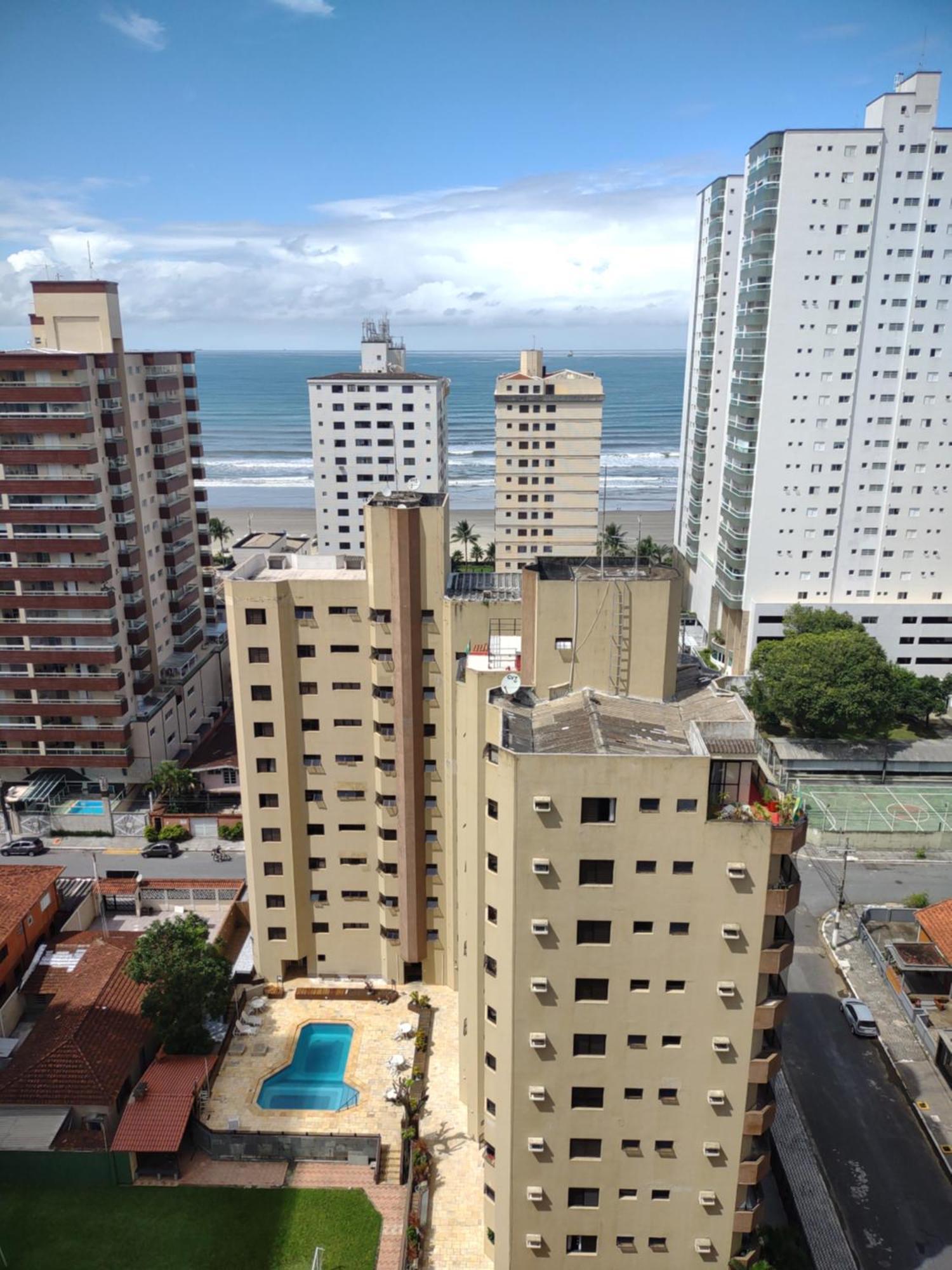 Aparthotel Linda Cobertura Vista Mar No Residencial Affinity Praia Grande  Exteriér fotografie